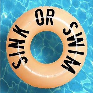 NWT BAN.DO SINK OR SWIM INNER TUBE